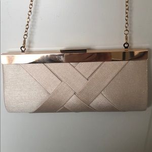 La Regate Gold Evening Bag